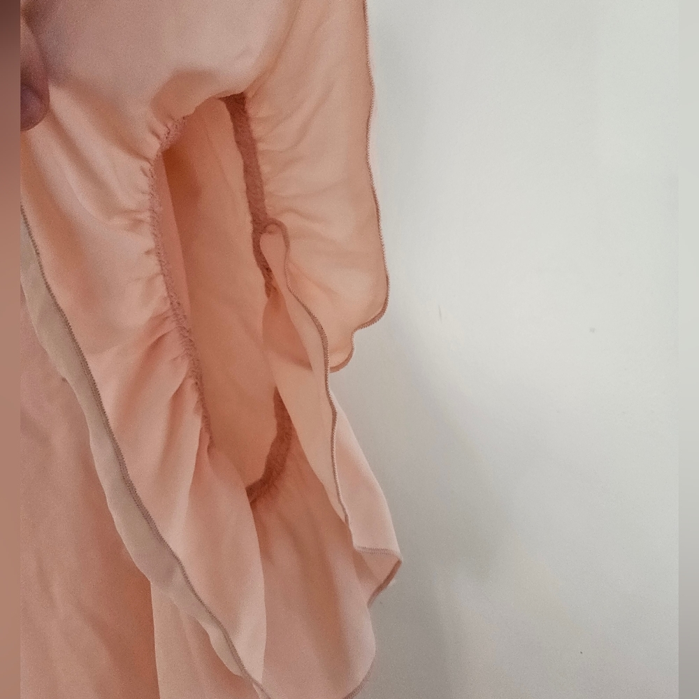 Pink Ruffled Blouse - Picture 4 of 4